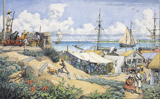 http://www.gilkersonart.com/wp-content/uploads/2013/02/nassau-town-pirates.jpg